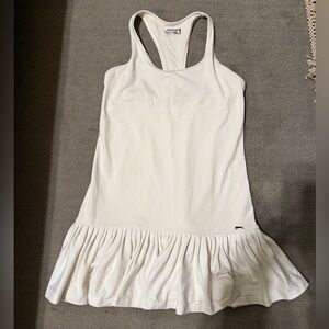 Slazenger White Tennis Dress Size M Athletic Ruffle Hem
